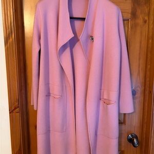 INC International Concepts Soft Pink Cape Coat
